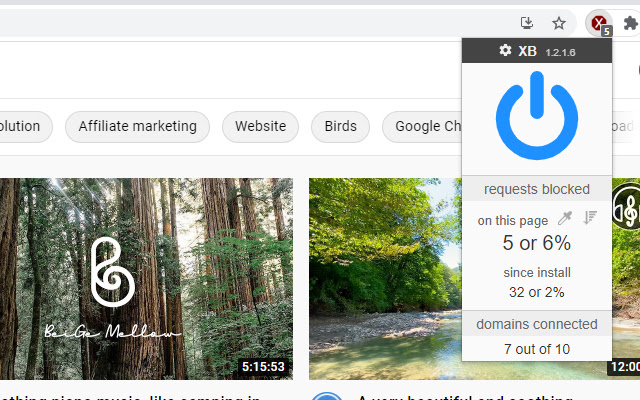 XB, block all ads  from Chrome web store to be run with OffiDocs Chromium online