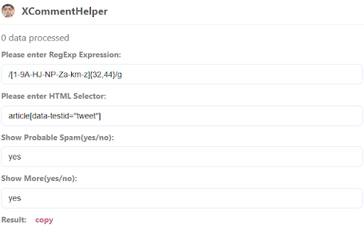 XCommentHelper  from Chrome web store to be run with OffiDocs Chromium online