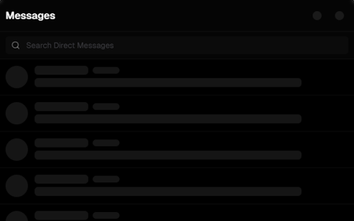 X DM Popout  from Chrome web store to be run with OffiDocs Chromium online