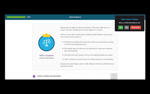 Xello Auto Finisher  from Chrome web store to be run with OffiDocs Chromium online