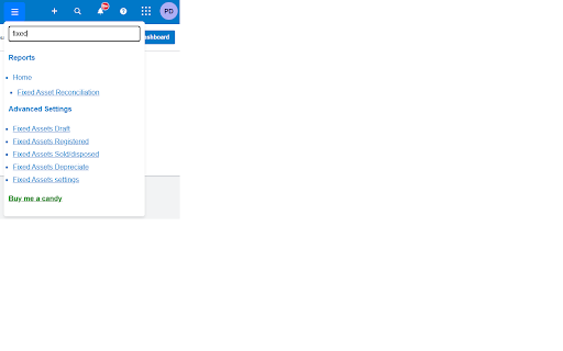 Xero Navigation  from Chrome web store to be run with OffiDocs Chromium online
