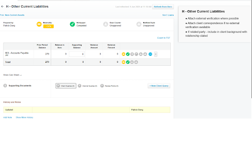 Xero Workpapers Framework  from Chrome web store to be run with OffiDocs Chromium online