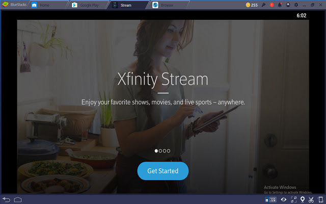 Xfinity Stream for PC  from Chrome web store to be run with OffiDocs Chromium online