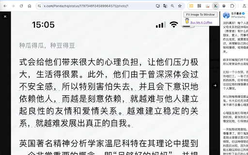 XImage Fit Viewer  from Chrome web store to be run with OffiDocs Chromium online