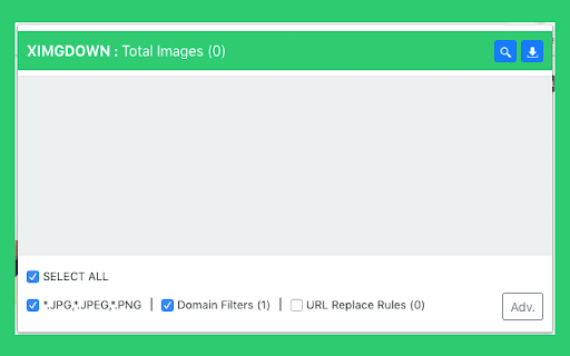 XIMGDOWN  from Chrome web store to be run with OffiDocs Chromium online