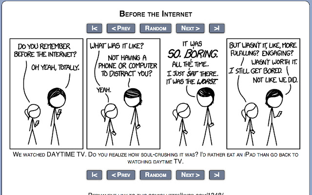 XKCD dont make me hover!  from Chrome web store to be run with OffiDocs Chromium online