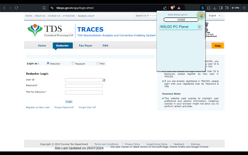 Xlsdeal User Credentials  from Chrome web store to be run with OffiDocs Chromium online