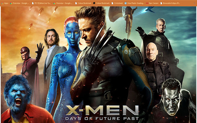 X men Days of Future Past  from Chrome web store to be run with OffiDocs Chromium online