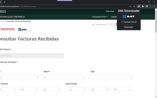 XML Downloader  from Chrome web store to be run with OffiDocs Chromium online