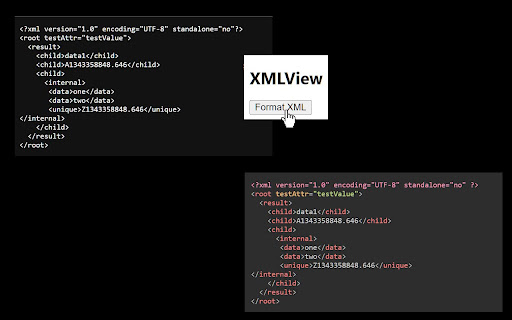 XMLView  from Chrome web store to be run with OffiDocs Chromium online