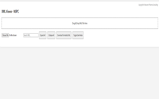 XML Viewer by nspc  from Chrome web store to be run with OffiDocs Chromium online