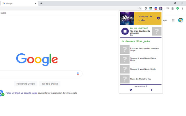 X Move la radio  from Chrome web store to be run with OffiDocs Chromium online