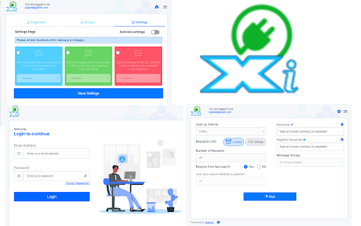 Xooma Intelligence Connector  from Chrome web store to be run with OffiDocs Chromium online