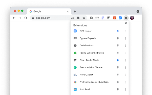 XQ FIPS Helper  from Chrome web store to be run with OffiDocs Chromium online