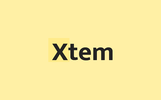 Xtem  from Chrome web store to be run with OffiDocs Chromium online