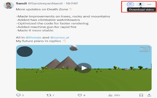 X Twitter Assistant  from Chrome web store to be run with OffiDocs Chromium online