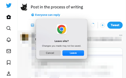 X(Twitter) Draft Saver  from Chrome web store to be run with OffiDocs Chromium online