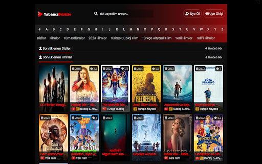 Yabancı Dizi İzle Full hd Film izle  from Chrome web store to be run with OffiDocs Chromium online
