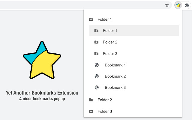 YABE Yet Another Bookmarks Extension  from Chrome web store to be run with OffiDocs Chromium online