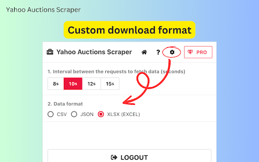 Yahoo Auctions Scraper  from Chrome web store to be run with OffiDocs Chromium online