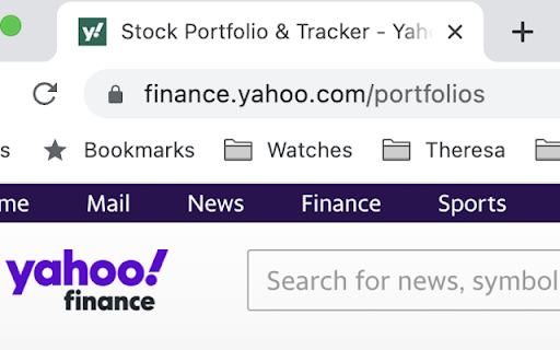 Yahoo Finance Favicon Colorizer  from Chrome web store to be run with OffiDocs Chromium online