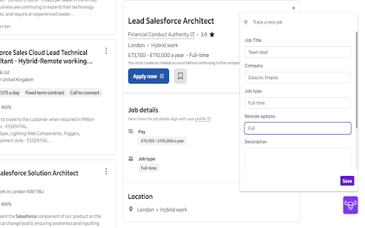YakToku | Job Tracker  Capture  from Chrome web store to be run with OffiDocs Chromium online