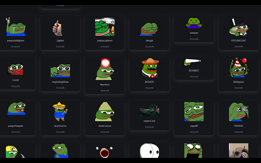 Yaldi Emotes  from Chrome web store to be run with OffiDocs Chromium online
