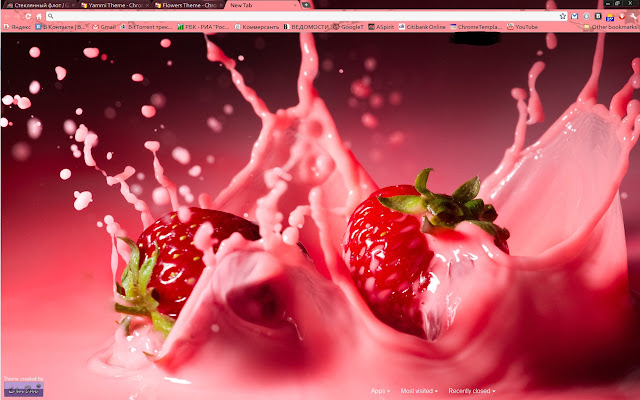 Yammi Theme  from Chrome web store to be run with OffiDocs Chromium online