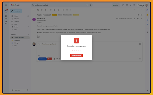 Yapify  from Chrome web store to be run with OffiDocs Chromium online