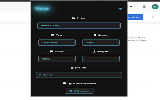 Yaver  from Chrome web store to be run with OffiDocs Chromium online