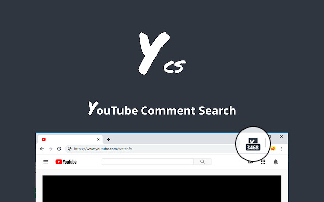 YCS YouTube Comment Search  from Chrome web store to be run with OffiDocs Chromium online