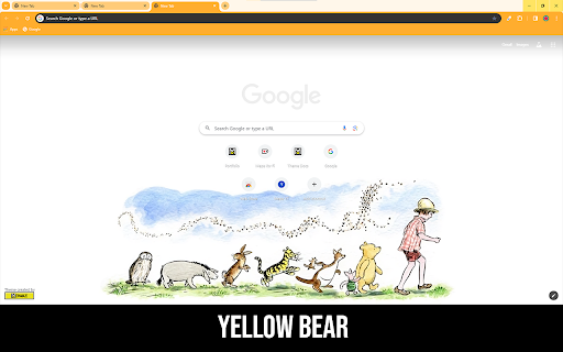 Yellow Bear  from Chrome web store to be run with OffiDocs Chromium online