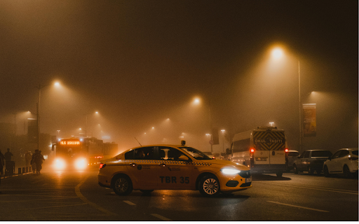 Yellow Cab on the Busy Road  from Chrome web store to be run with OffiDocs Chromium online