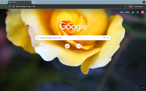 Yellow flower  from Chrome web store to be run with OffiDocs Chromium online