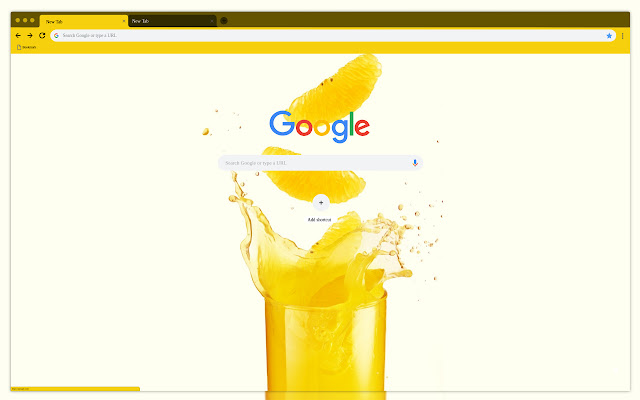 Yellow juice splashes  from Chrome web store to be run with OffiDocs Chromium online