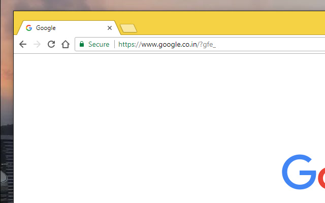 Yellow White : Minimal Theme for Chrome  from Chrome web store to be run with OffiDocs Chromium online