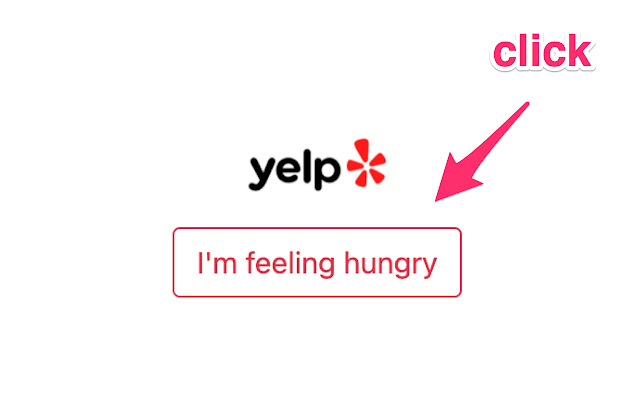 Yelp Feeling Hungry  from Chrome web store to be run with OffiDocs Chromium online
