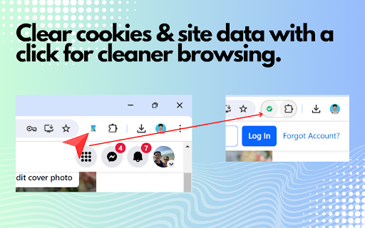 Yi Cookies Cleaner  from Chrome web store to be run with OffiDocs Chromium online
