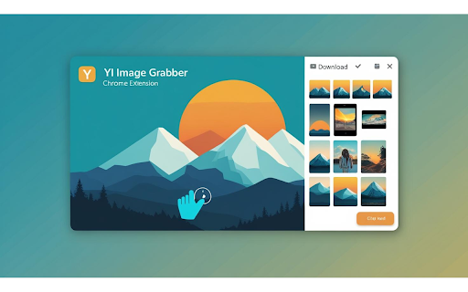 Yi Image Grabber  from Chrome web store to be run with OffiDocs Chromium online