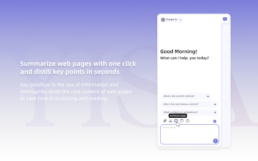 Yisa, Your intelligent sidebar assistant  from Chrome web store to be run with OffiDocs Chromium online