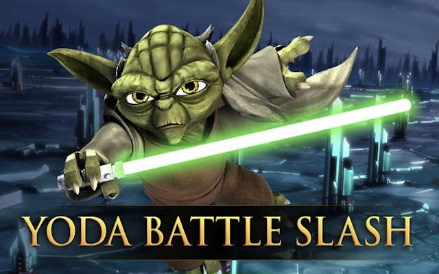 Yoda Battle Slash  from Chrome web store to be run with OffiDocs Chromium online