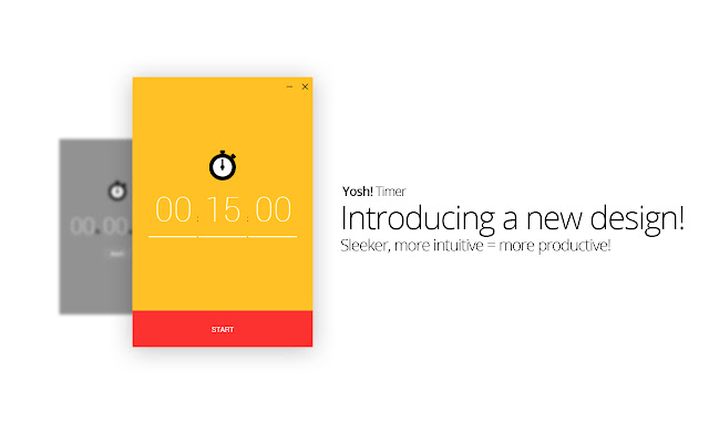 Yosh! Timer  from Chrome web store to be run with OffiDocs Chromium online