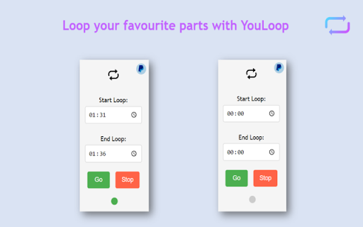 Youlooper  from Chrome web store to be run with OffiDocs Chromium online