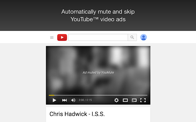 YouMute  from Chrome web store to be run with OffiDocs Chromium online