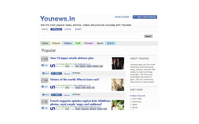 Younews  from Chrome web store to be run with OffiDocs Chromium online