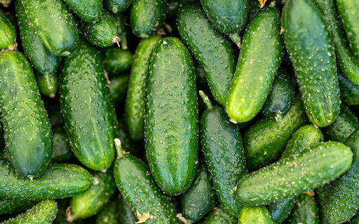 young green cucumbers  from Chrome web store to be run with OffiDocs Chromium online