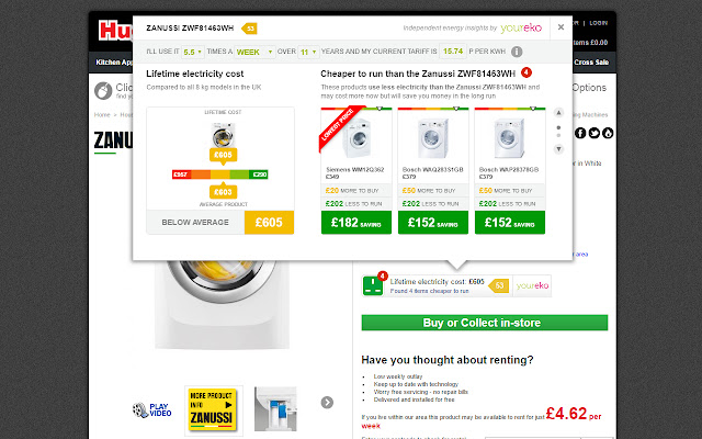 Youreko Energy Savings Tool  from Chrome web store to be run with OffiDocs Chromium online