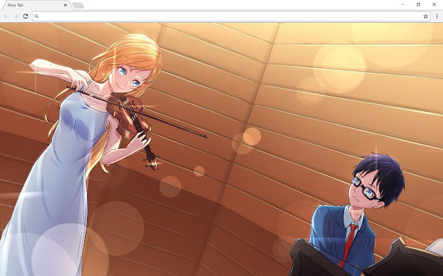 Your Lie In April New Tab Page  from Chrome web store to be run with OffiDocs Chromium online