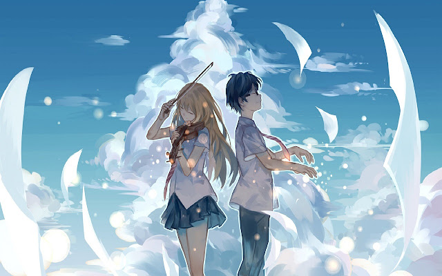 Your Lie In April / Shigatsu wa Kimi no Uso  from Chrome web store to be run with OffiDocs Chromium online