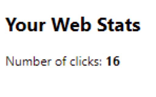 Your Web Stats  from Chrome web store to be run with OffiDocs Chromium online